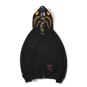 Bape Shark Plus Winter Double Hood Casual sweatshirt Hoodies