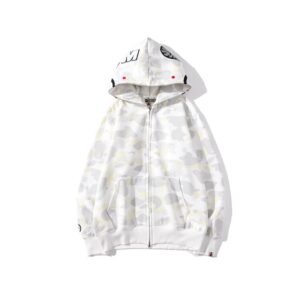 Bape Shark Thin Zip Up Hoodie