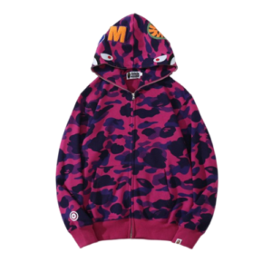 BAPE Color Camo Shark Full Zip Hoodie