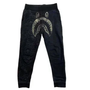 Bape neon stencil camo shark sweatpants