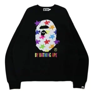 Bape A Bathing Ape Black Sweater