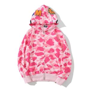 ABC CAMO BAPE FULL ZIP HOODIE