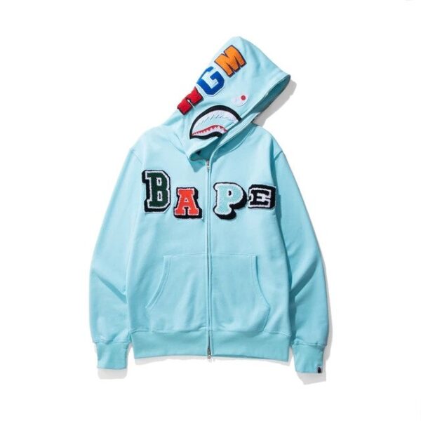 Bape Abc Camo Shark Full Zip Hoodie